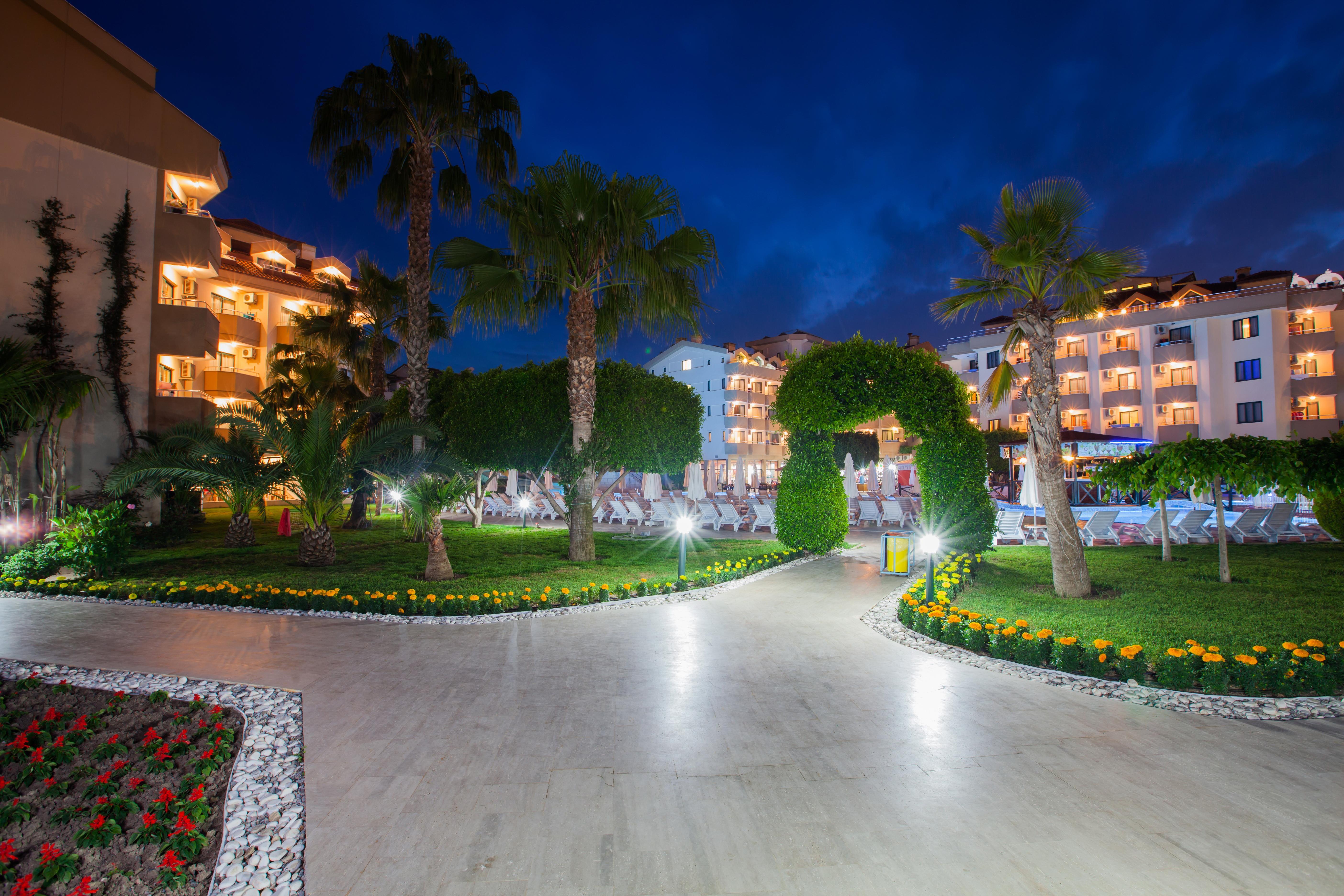 Grand Seker Hotel Side Exterior foto